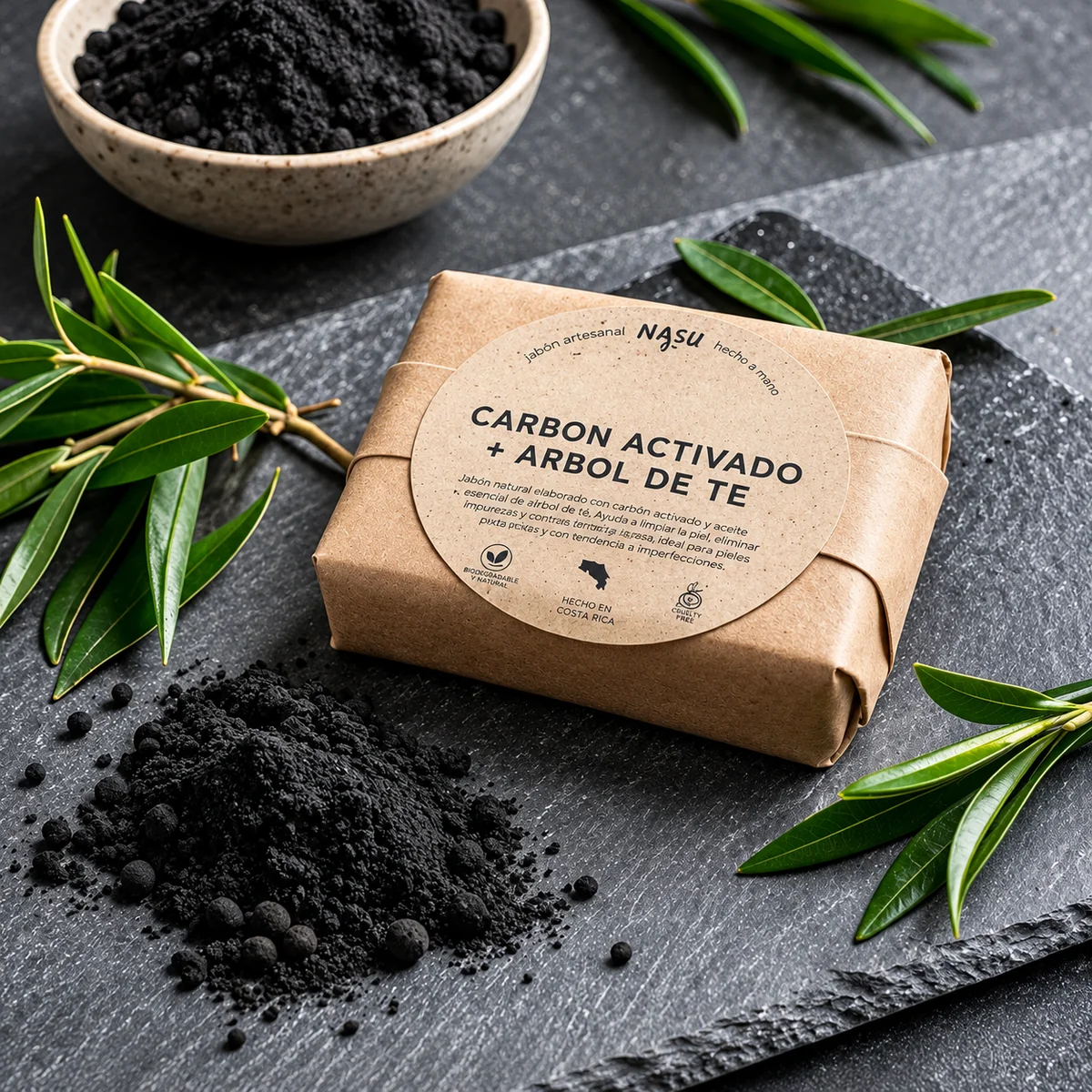 Carbón & árbol de té